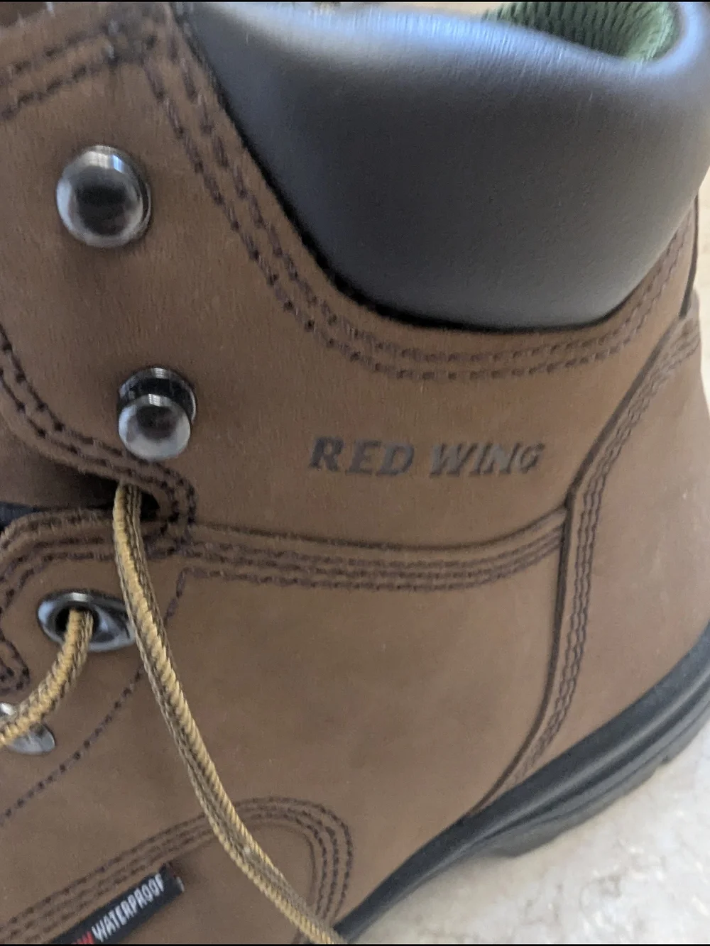 Red Wing King Toe Brown Men's Work Boots - Rugged Lace-Up 13
